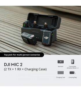 میکروفن دوکاربره دی جی آی مارک دو- DJI Mic 2