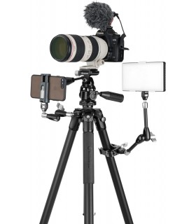پایه ونگارد VEO 3 303APS - TRADITIONAL FULL SIZED ALUMINIUM TRIPOD - 3-WAY PAN HEAD - 10KG LOAD CAPACITY