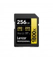 حافظه V60 لکسارLexar Gold Series Professional 1800x 280MB 256GB UHS-II U3 SDXC Memory Card