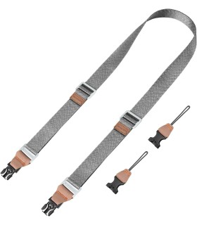 بند حرفه ای دوربین K&F Concept 32mm Camera Neck Strap -Black-Grey