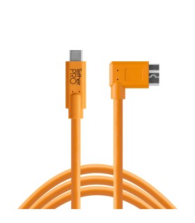کابل TetherPro USB-C to 3.0 Micro-B Right Angle