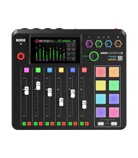 یکسال ضمانت تعویض کارت صدا و میکسر رکوردر رود مدل RØDECaster Pro II