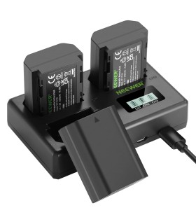 شارژر3عددی و 3باتری نیور Neewer NP-FZ100  باتری 2280mAh
