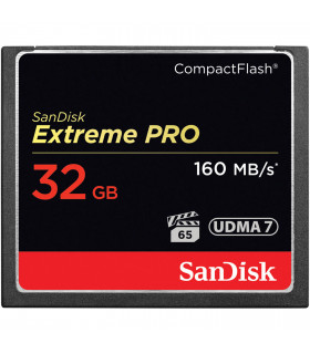کارت حافظه CompactFlash سنديسک مدل Extreme Pro سرعت 1067X 160MBps ظرفيت 32 گيگابايت