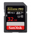 کارت حافظه SDHC سندیسک مدل Extreme Pro V30 کلاس 10 UHS-I U3 سرعت 633X  95MBps ظرفيت 32 گیگابایت