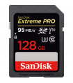 کارت حافظه SDXC سندیسک مدل Extreme Pro V30 کلاس 10 UHS-I U3 سرعت 633X  95MBps ظرفيت 128 گیگابایت