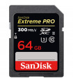 کارت حافظه SDXC سندیسک مدل Extreme Pro کلاس 10 UHS-II U3 سرعت 2000X 300MBps ظرفیت 64 گیگابایت