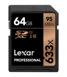کارت حافظه Lexar 64GB 633x UHS-I SDXC