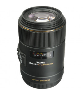 لنز سیگما مانت کانن مدل Sigma 105mm f/2.8 EX DG OS HSM Macro