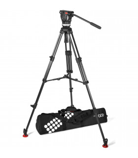 سه پایه فیلمبرداری ساچلر مدل Sachtler 1011 System Ace L MS CF Tripod Head and Legs