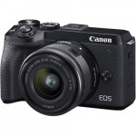 دوربین کانن مدل Canon EOS M6 Mark II به همراه لنز EF-m 15-45mm