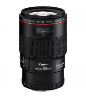 لنز کانن Canon EF 100mm f/2.8L Macro IS USM