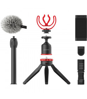 کیت میکروفن BOYA Vlogger Kit شامل BY-T1و BY-C1 2 و BY-MM1- BY-VG330