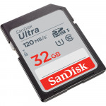 کارت حافظه SDHC سنديسک مدل Ultra کلاس 10 UHS-I U1 سرعت 120 MBps ظرفيت 32 گيگابايت