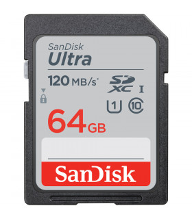 کارت حافظه SDXC سنديسک مدل Ultra کلاس 10 UHS-I U1 سرعت 140 MBps ظرفيت 64GB