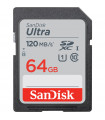 کارت حافظه SDXC سنديسک مدل Ultra کلاس 10 UHS-I U1 سرعت 140 MBps ظرفيت 64 گيگابايت