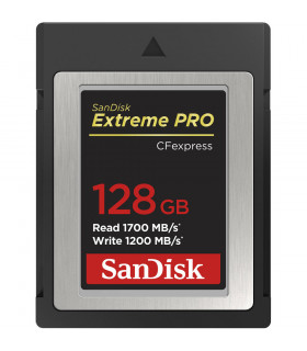 کارت حافظه SanDisk ظرفیت 128GB Extreme PRO CFexpress Card Type B