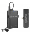 میکروفون بی‌سیم بویا مدل BOYA BY-WM4 PRO-K3 Digital Wireless Omni Lavalier Microphone System for Lightning iOS Devices (2.4 GHz)