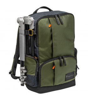 کیف کولهپشتی مانفروتو مدل Manfrotto Street Camera and Laptop Backpack for DSLR/CSC (سبز و خاکستری) MB MS-BP-IGR