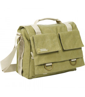کیف شانهآویز نشنالجئوگرافی مدل National Geographic Earth Explorer National Geographic 2476 Medium Messenger Bag (Khaki)
