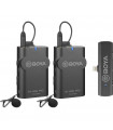 میکروفن بویا مدل BOYA BY-WM4 PRO-K4 Two-Person Digital Wireless Omni Lavalier مناسب تلفن‌های همراه آیفون (2.4 GHz)