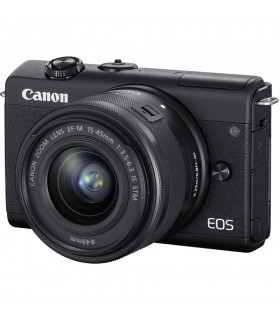 دوربین بدونآینه کانن مدل Canon EOS M200 همراه با لنز EF-M 15-45mm stm