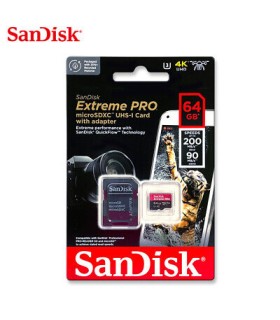 حافظه سندیسکSanDisk Extreme PRO micro 64GB 200MB/S
