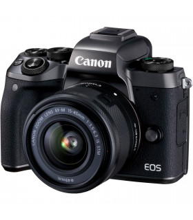 دوربین کانن EOS M5 به همراه لنز EF-M 15-45mm