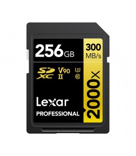 کارت حافظه لکسار Lexar256GB Professional 2000x UHS-II SDXC
