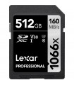 کارت حافظه Lexar 512GB Professional 1066x UHS-I SDXC