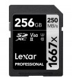 کارت حافظه Lexar256GB Professional 1667x UHS-II SDXC